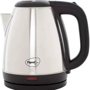 pigeon favourite electric kettle (1.5 l, silver, black)
